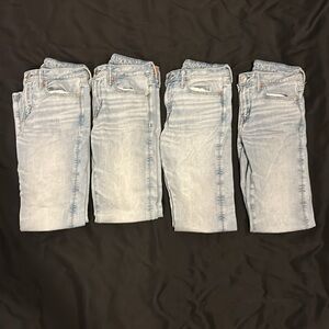 American Eagle Athletic Skinny Airflex + Size 28x34 $20 Each